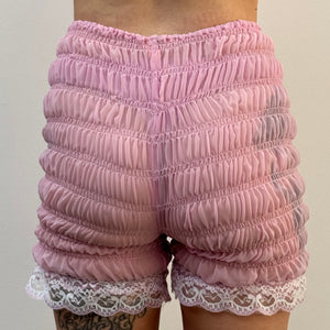 READY TO SHIP - extra sheer -  Naughty Bloomer Shorts