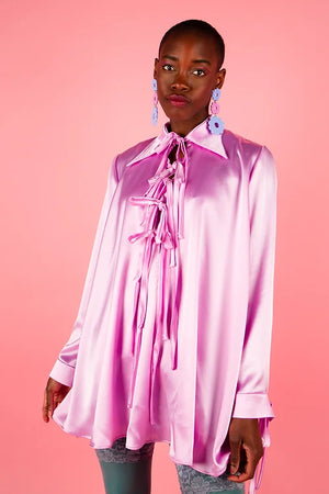 all tied up, babydoll dress