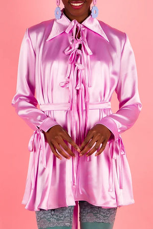 all tied up, babydoll dress