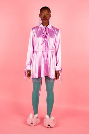 all tied up, babydoll dress