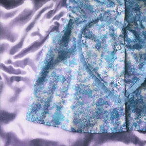vintage frill sweetheart shirt