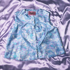 vintage frill sweetheart shirt