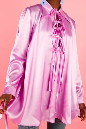 all tied up, babydoll dress