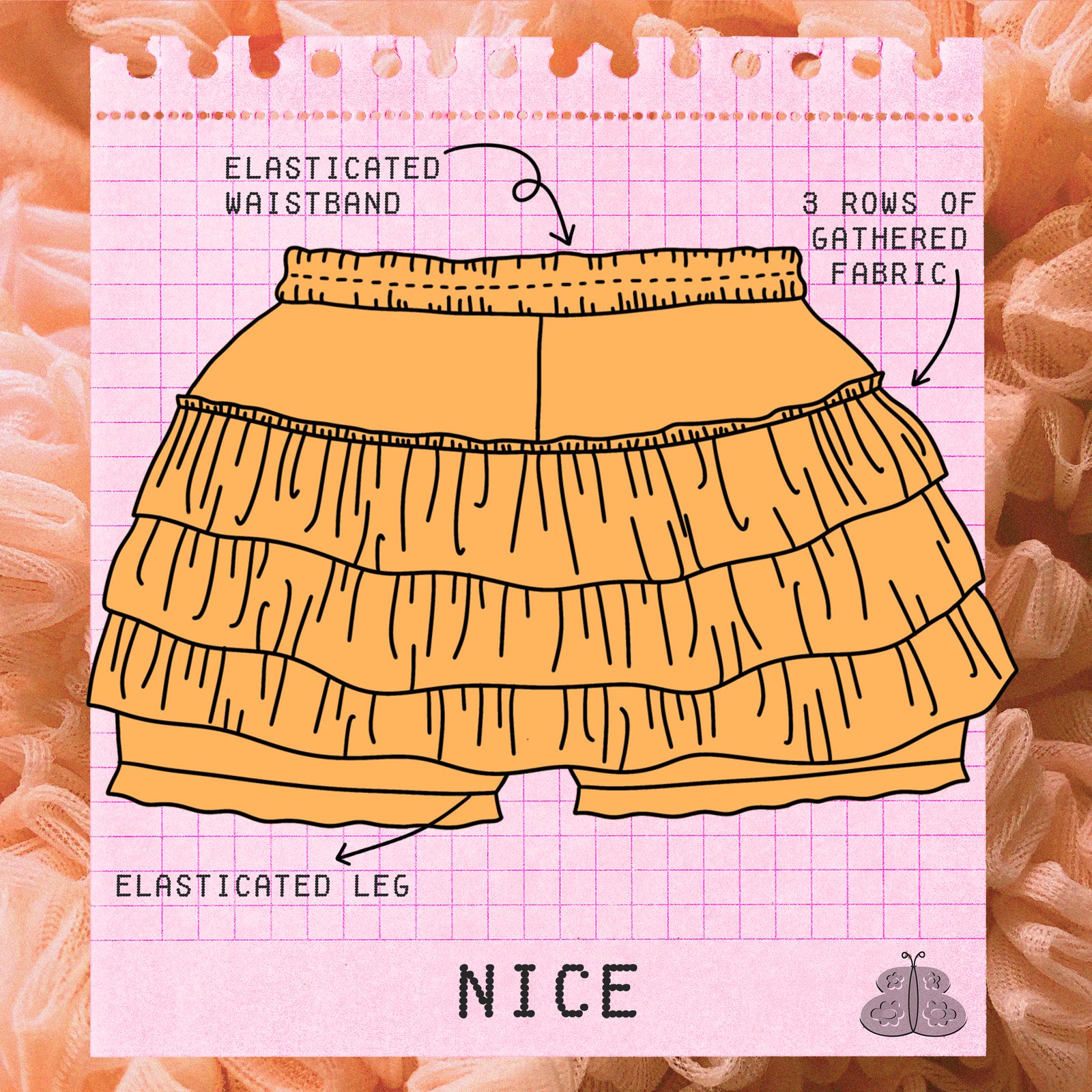 Custom Nice - Bloomer Shorts