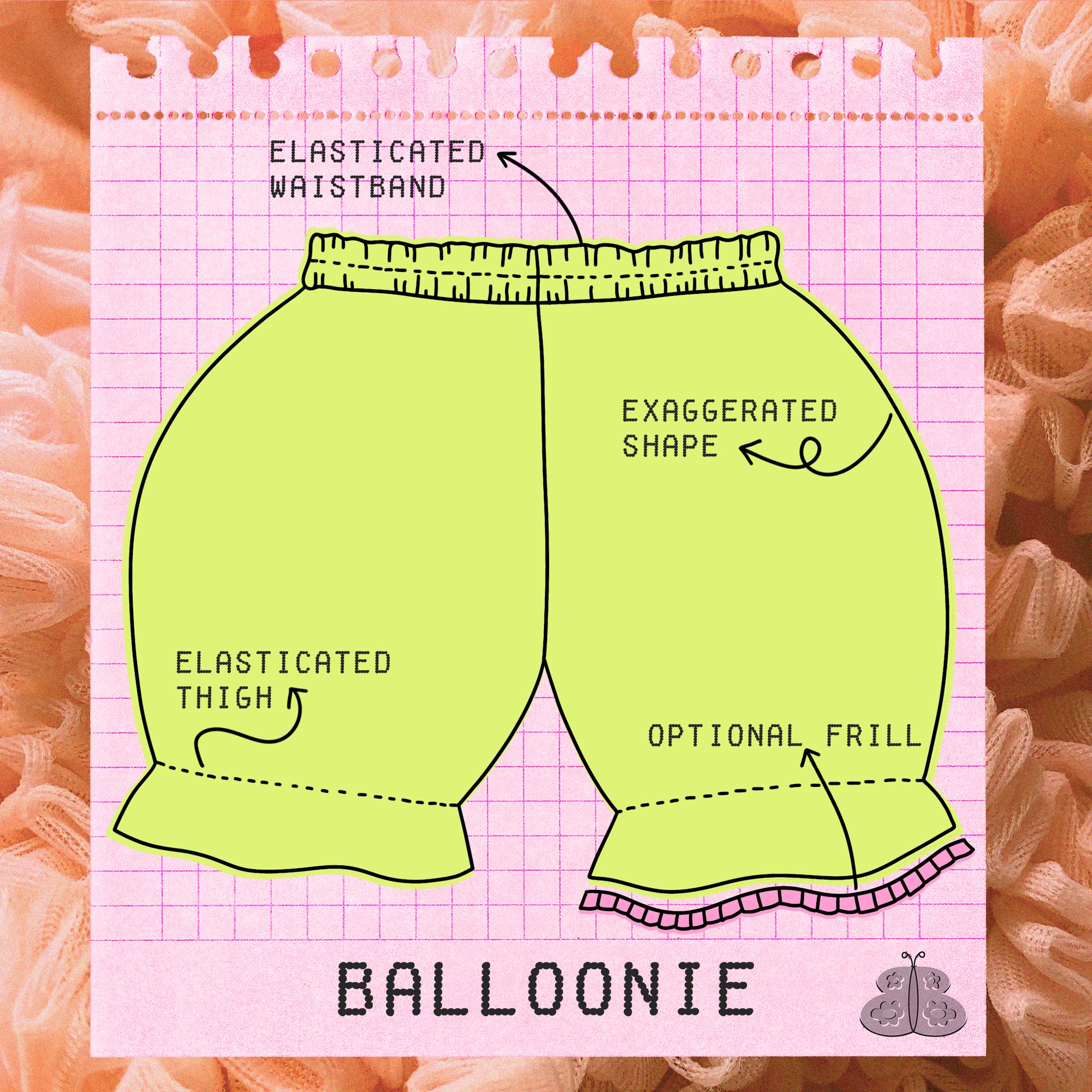 Custom Balloonie - Bloomer Shorts