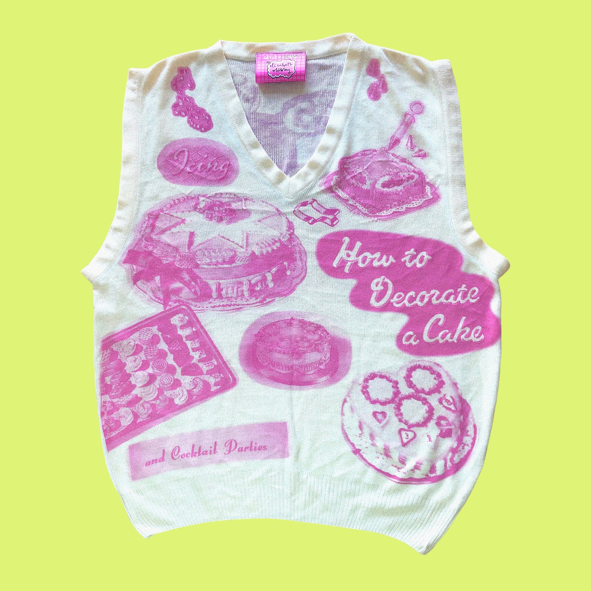 printed vest