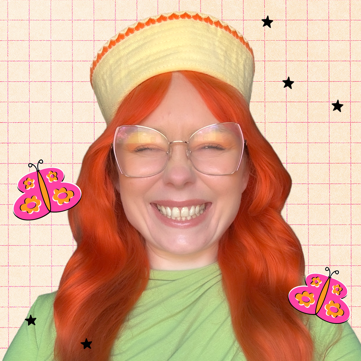 Matey Cap Tangerine Kisses